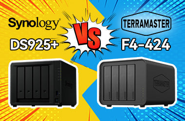 Synology DS925+ vs TerraMaster F4-424: Which One Should You Choose?