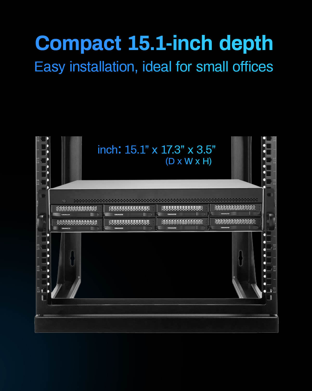 TERRAMASTER U8-500 Plus NAS TEST