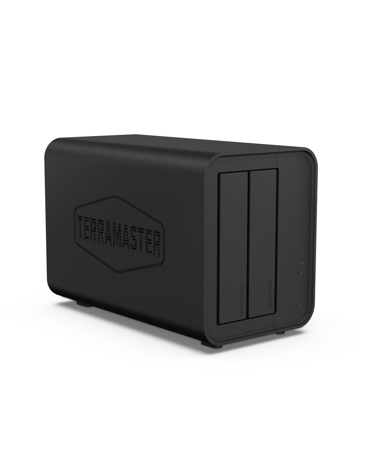 TERRAMASTER D2-320 USB RAID Enclosure – USB 3.2 Gen 2 10Gbps Type C 2Bay RAID Storage Supports RAID 0, 1, Single, JBOD (Diskless)