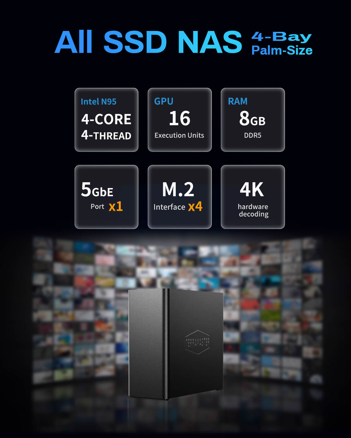 F4 SSD All-Flash NAS