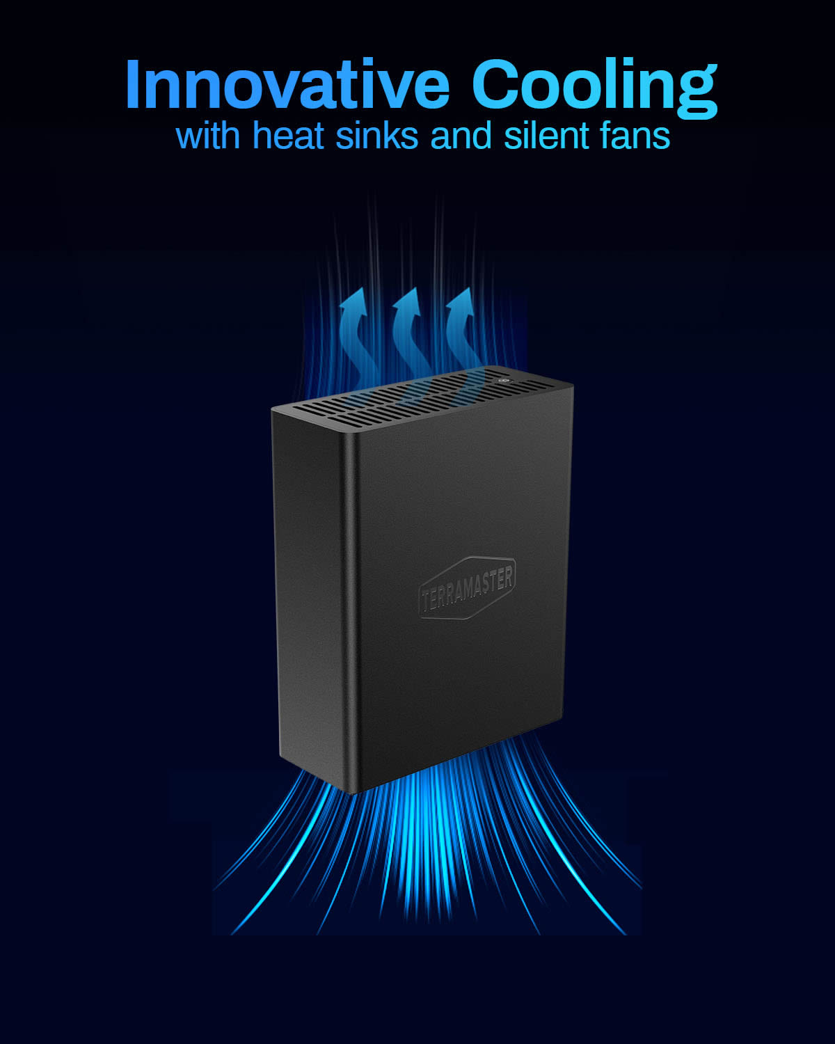 TERRAMASTER F8 SSD NAS Storage - 8Bay All SSD NAS Server N95 QuadCore CPU, 8GB DDR5 RAM, 10GbE Port, Palm-Sized Powerful Network Attached Storage (Diskless)