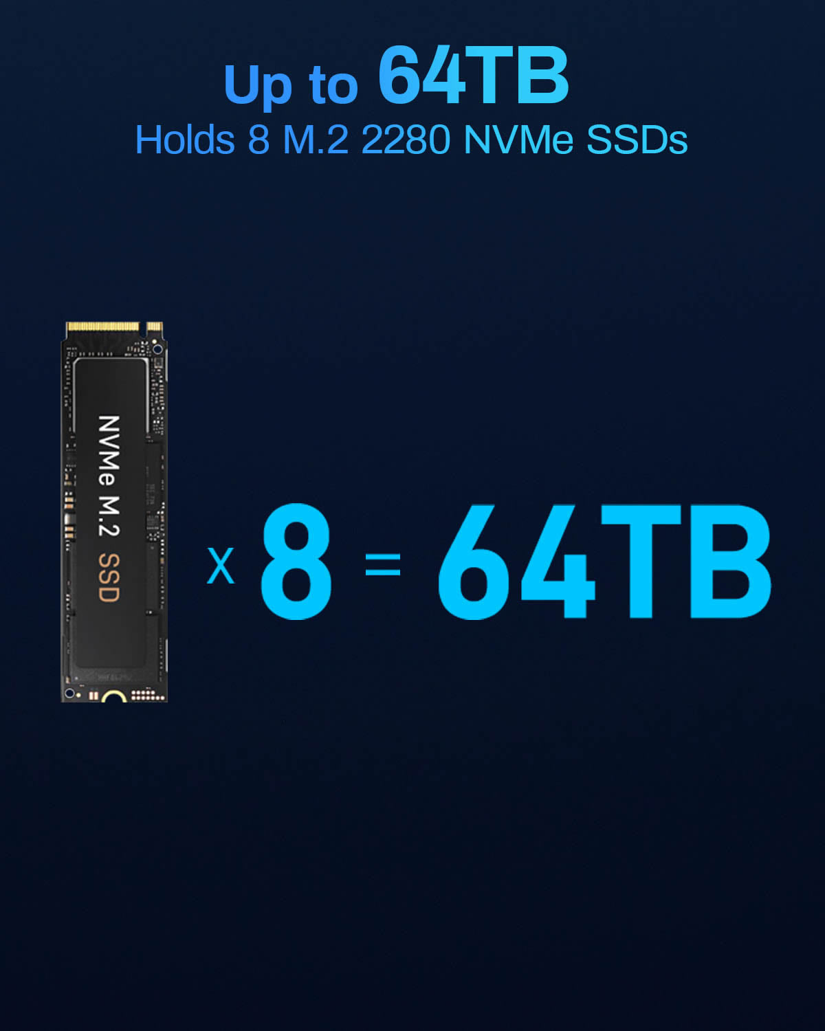TERRAMASTER F8 SSD Plus NAS - 8Bay (CP)