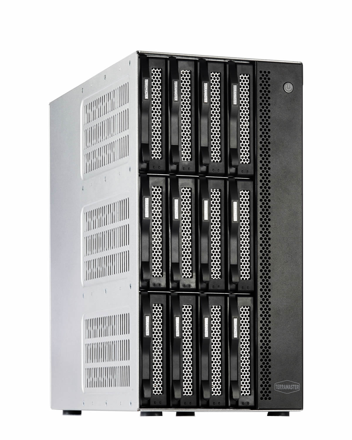 TERRAMASTER T12-500 Pro NAS Storage - 12Bay Core i7 1255U 10-Cores 12-Threads CPU, 16GB DDR5 RAM, Dual 10GbE Ports, Network Attached Storage Peak Performance for Business (Diskless)