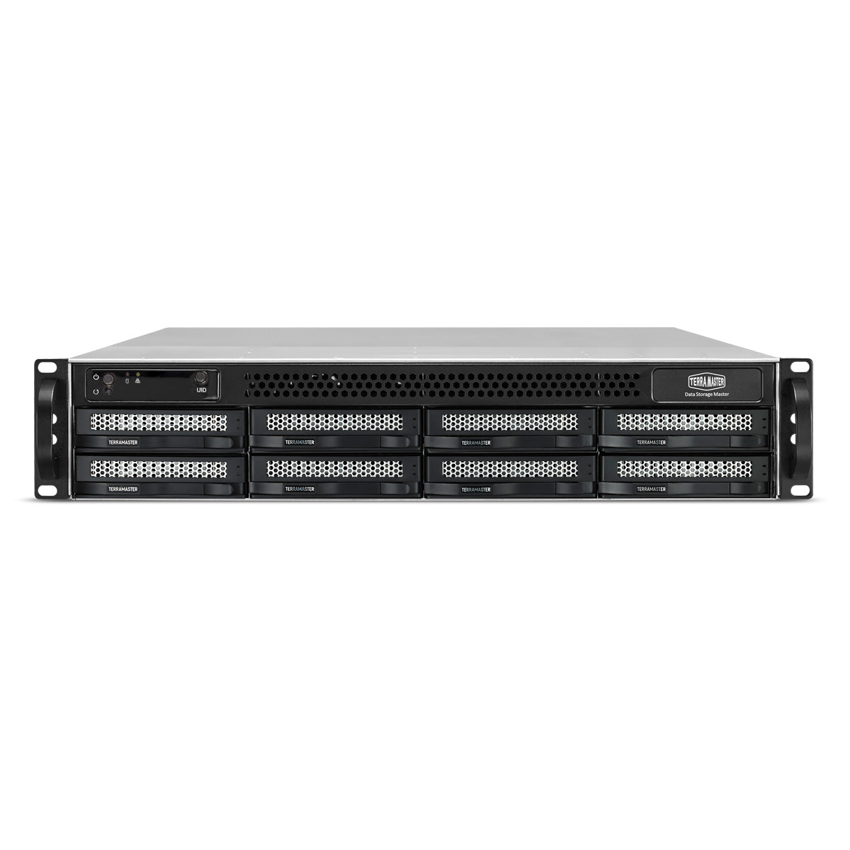 TERRAMASTER U8-423 2.5GbE NAS Rackmount 2U 8-Bay High Performance for SMB with Intel Quad-core CPU, 4GB DDR4, 2.5GbE Port x 2, Network Storage Server (Diskless)