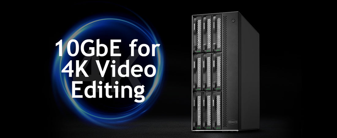 TerraMaster Newly Released 10gbe Nas T9-450 And T12-450, Efficient 4k Online Video Editing Can Be Easily Realized