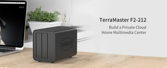 TerraMaster Launches F2-212 F4-212 And U4-212 Private Cloud Nas Designed For Data Backup And Home Multimedia Center