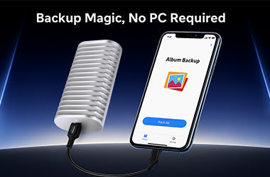 Looking for Portable Phone Backup? D1 SSD Plus Makes It Simple Without a PC