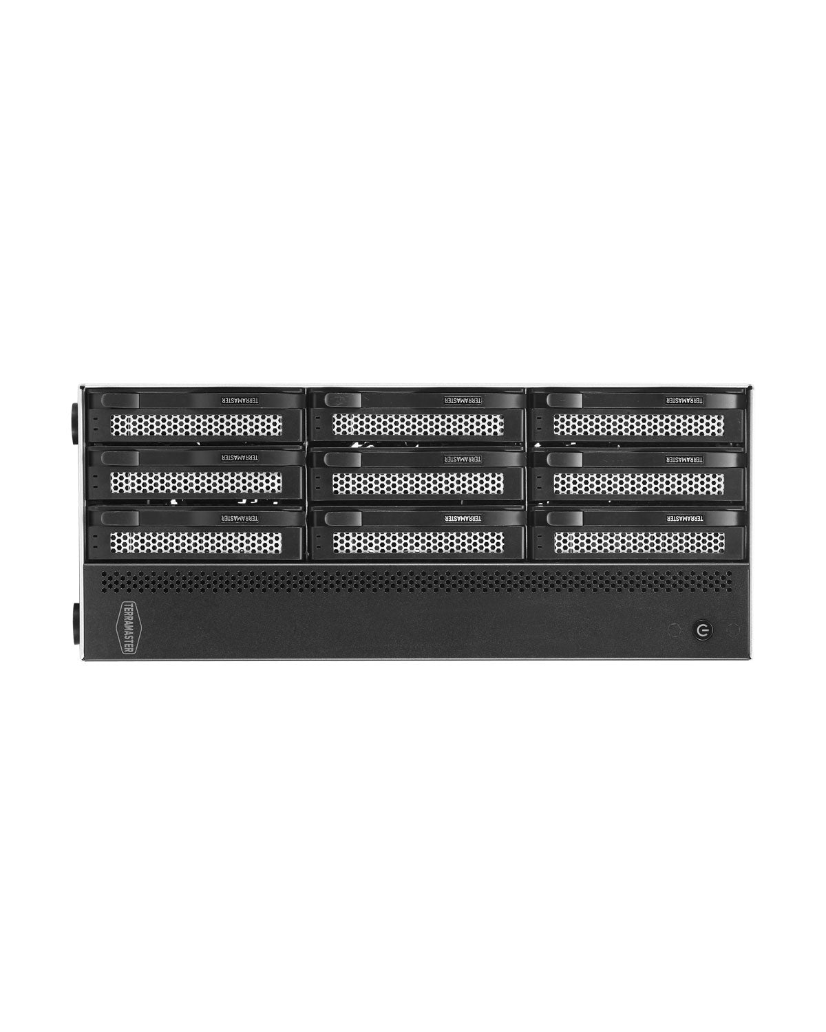 TERRAMASTER T9-450 9Bay 10Gb NAS Storage - High Speed Network Attached Storage with Intel Quad-core CPU, 8GB DDR4, Dual SFP+ 10GbE Interfaces, Dual 2.5GbE Ports, NAS Server (Diskless)