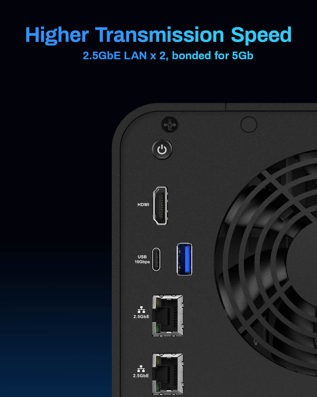 TERRAMASTER F6-424 NAS Storage 6Bay – N95 Quad-Core CPU, 8GB DDR5 RAM, Dual 2.5GbE Ports, Network Attached Storage with High Performance (Diskless)
