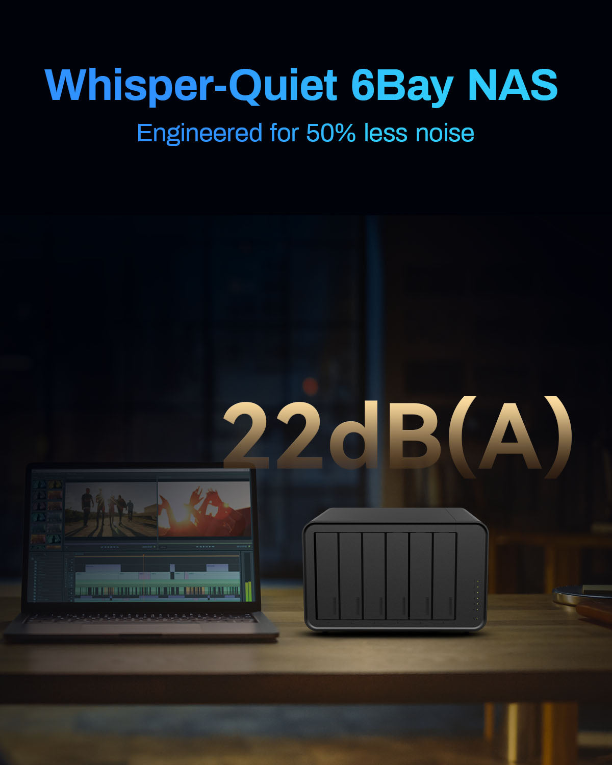 TERRAMASTER F6-424 NAS Storage 6Bay – N95 Quad-Core CPU, 8GB DDR5 RAM, Dual 2.5GbE Ports, Network Attached Storage with High Performance (Diskless)