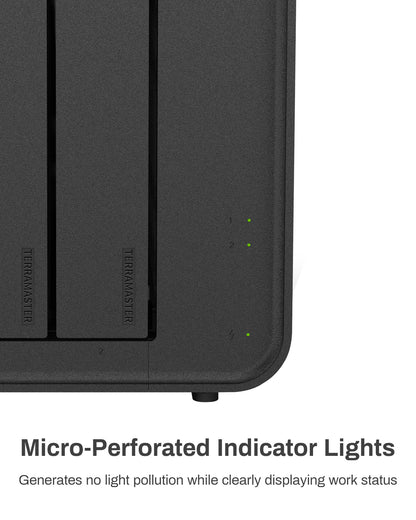 TERRAMASTER D5 Hybrid HDD NVMe SSD-Gehäuse