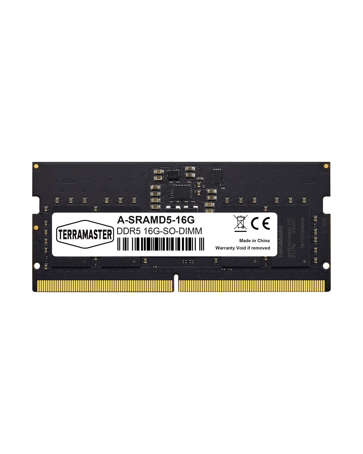 TERRAMASTER 16GB DDR5 RAM SO-DIMM 4800Mhz（F2-424、F4-424、F4-424 Pro用） 