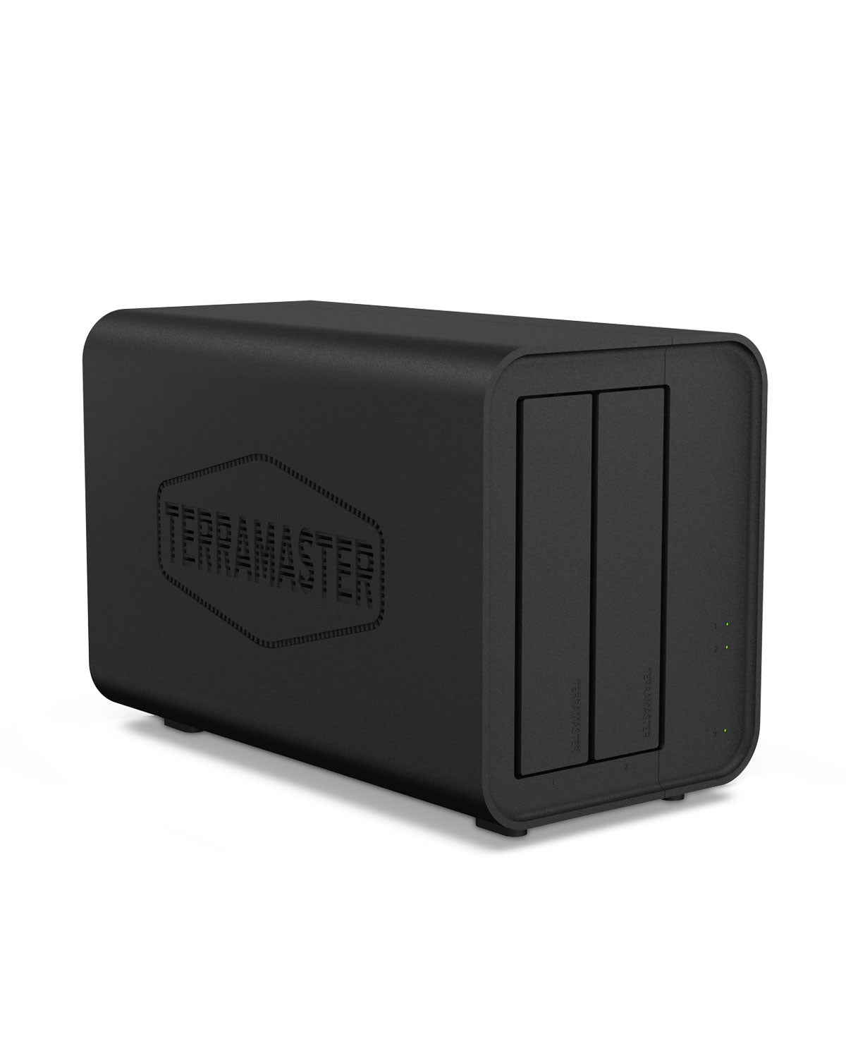 TERRAMASTER F2-212 2 Bay NAS - Quad Core 1GB RAM DDR4 Personal Private Cloud Network Attached Storage (Diskless)