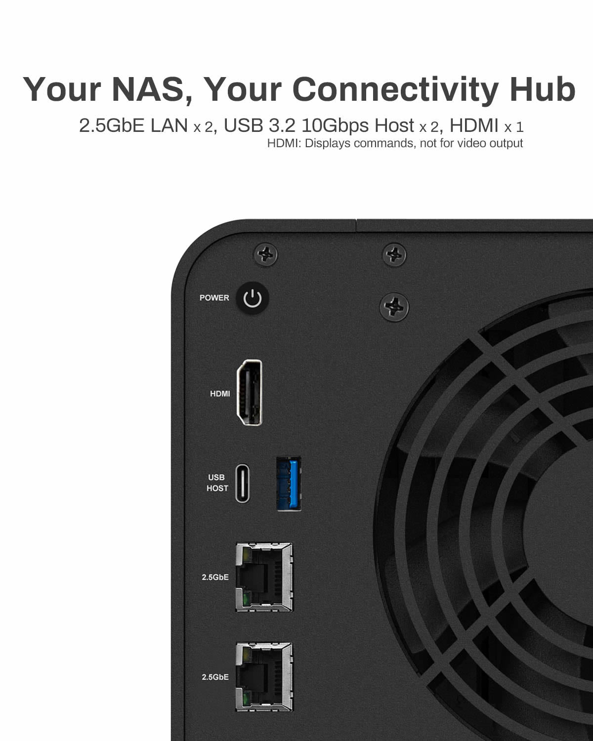 TERRAMASTER F4-424 NAS 4Bay – Intel N95 Quad-Core CPU, 8GB DDR5, 2.5GbE LAN x 2, Network Attached Storage with High Performance (Diskless)