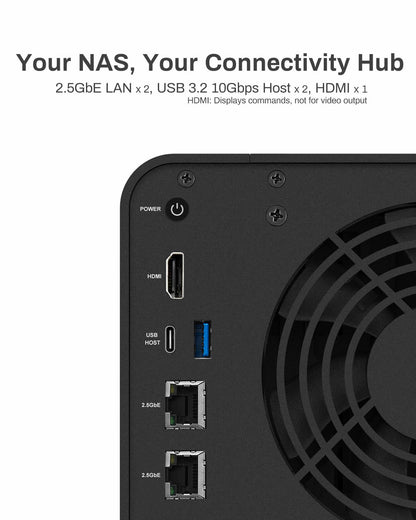 F4-424 Pro 16G 4-Bay 2,5GbE LAN x 2