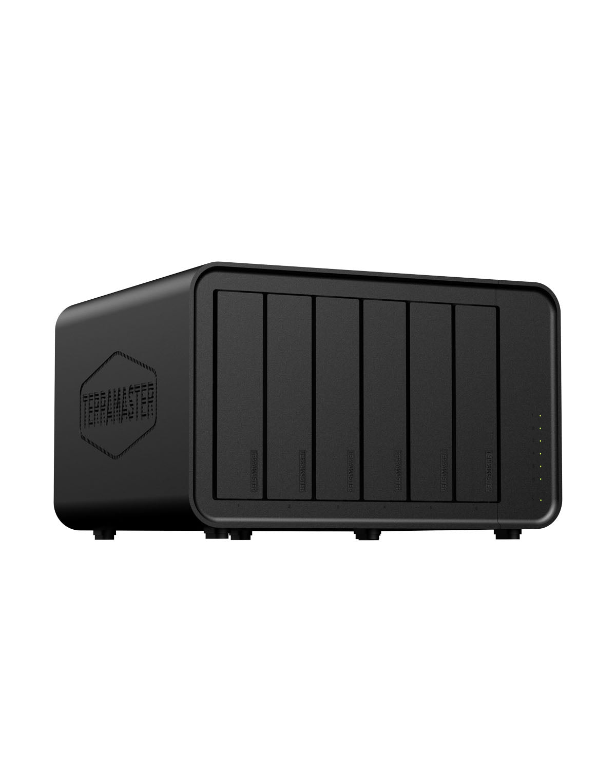 TERRAMASTER F6-424 Max NAS Storage - 6Bay Core i5 1235U 10-Cores 12-Threads, 8GB DDR5 RAM, Dual 10GbE Ports, Network Attached Storage Peak Performance for Business (Diskless)
