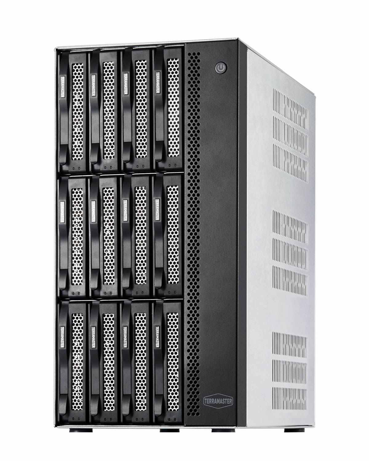 TERRAMASTERT12-500ProNASStorage-12BayCorei71255U10-Cores12-ThreadsCPU,16GBDDR5RAM,Dual10GbEPorts,NetworkAttachedStoragePeakPerformanceforBusiness(Diskless)