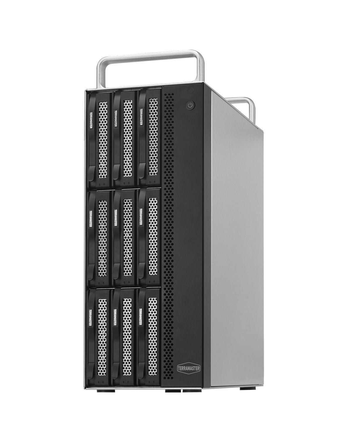 TERRAMASTER D8-332 Thunderbolt 3 Storage Most Compact Professional-Grade 8-Bay Tower Thunderbolt3 Hardware RAID Enclosure Support RAID 0/1/5/10/JBOD External Hard Drive RAID Storage (Diskless).