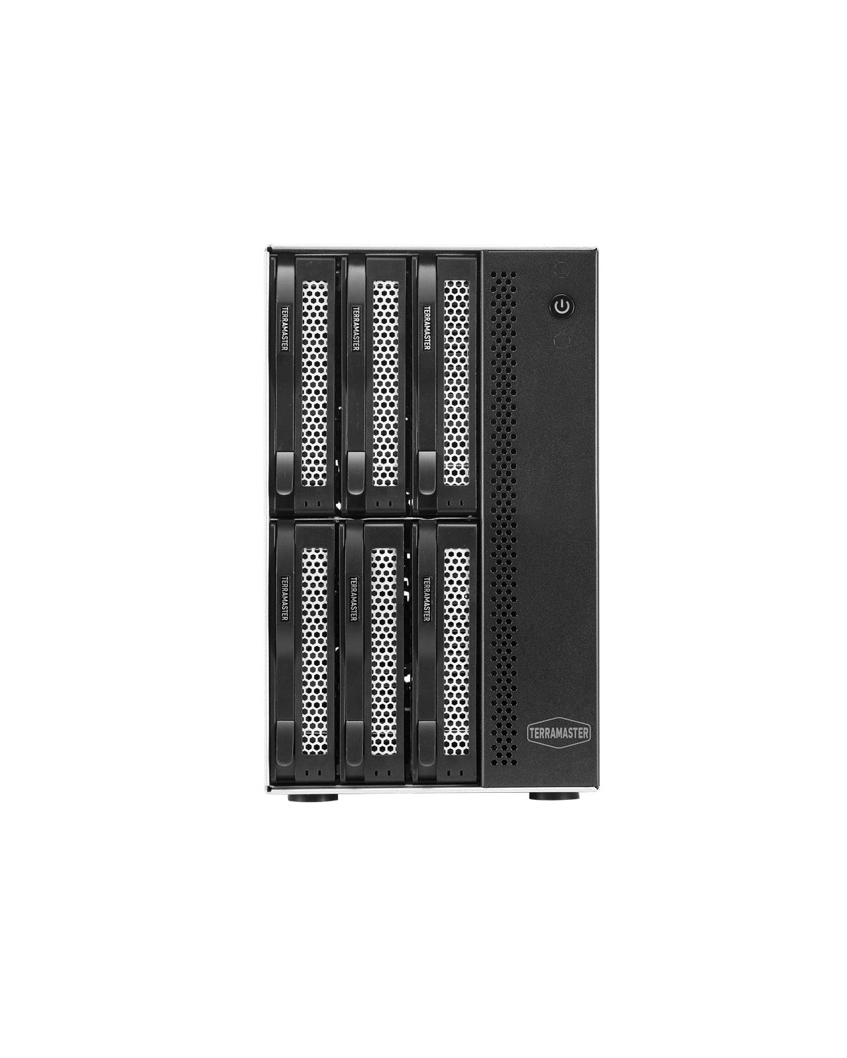 TERRAMASTER T6-423 6 Bay NAS Storage - High Performance 2.5GbE NAS for SMB  with Intel Quad-core CPU 4GB DDR4 Memory, 2.5GbE Port x 2, Network Storage 